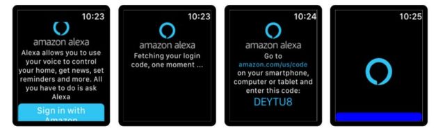 Alexaは（非公式）Apple Watchで利用可能