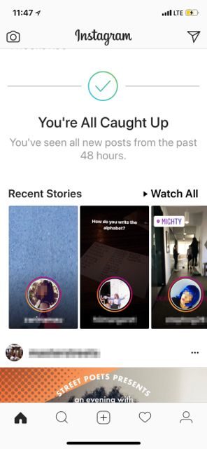 Instagramは「全て閲覧済です」の機能を試験中