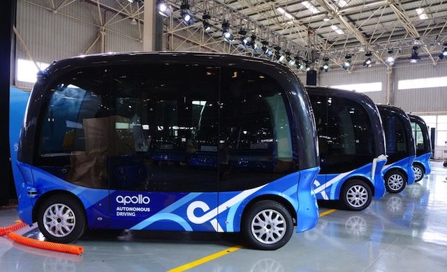 Baidu社の自動運転バスが来年日本に上陸