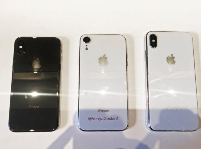 2018年iPhoneの新しいダミーモデル全3種が公開