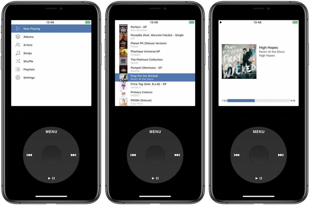 Iphoneをipod Classic風にしてくれる音楽アプリ Apple Musicも聴けちゃう Ubergizmo Japan