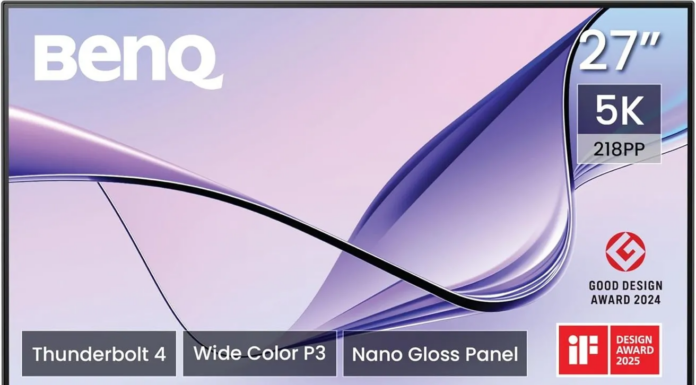 Apple Studio Displayの半額級?BenQがMac向け5Kモニター『MA270S』を発表